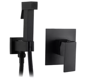 Гигиенический душ Kaiser Sonat 34377-2 со смесителем, черный матовый