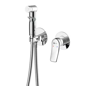 Гигиенический душ Lemark Ortus LM11319C со смесителем, встраиваемый, хром