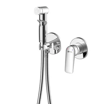 Гигиенический душ Lemark Verba LM11419C со смесителем, встраиваемый, хром