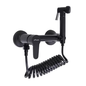 Гигиенический душ Maretti Project Black PB30RN69 со смесителем, черный матовый