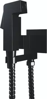 Гигиенический душ Paini Bella BLPZ442 со смесителем, С ВНУТРЕННЕЙ ЧАСТЬЮ, черный матовый