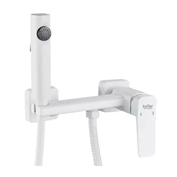 Гигиенический душ Raffine F0599C-1 со смесителем, белый матовый