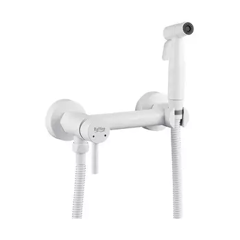 Гигиенический душ Raffine F207C со смесителем, белый матовый