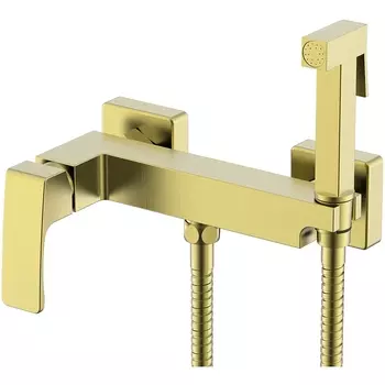 Гигиенический душ Raglo R01.51.03 со смесителем, золотой сатин