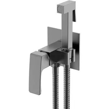 Гигиенический душ Raglo R01.52.09 со смесителем, графит матовый