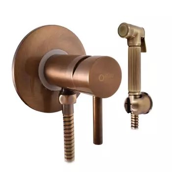 Гигиенический душ Rav Slezak Seina SE947/1SM со смесителем, бронза
