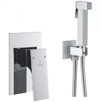 Гигиенический душ Rose R1005 со смесителем хром