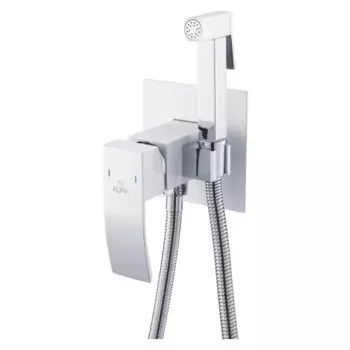 Гигиенический душ Rose R1505F белый, хром