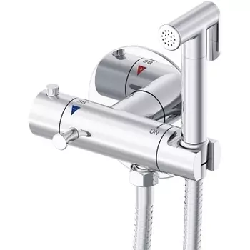 Гигиенический душ Rose R915 с термостатом хром
