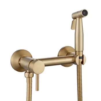 Гигиенический душ Shevanik S107G золотой сатин