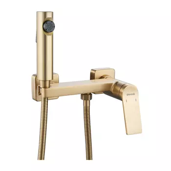 Гигиенический душ Shevanik S4105G-1 золотой сатин