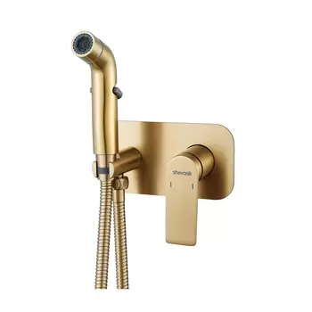 Гигиенический душ Shevanik S4105G золотой сатин