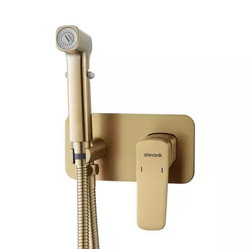 Гигиенический душ Shevanik S9905G золотой сатин