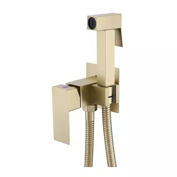 Гигиенический душ со смесителем Savol S-FXQ008C, матовое золото