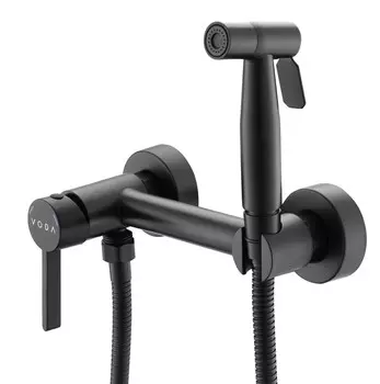 Гигиенический душ Voda Vessel Black VSL02B VODA черный матовый