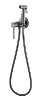 Гигиенический душ Voda Vessel Gun Metal VSL01GM черный матовый