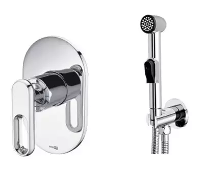 Гигиенический душ WasserKRAFT A111857 со смесителем