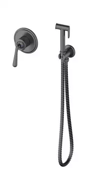 Гигиенический душ Wonzon & Woghand WW-88849008-BGM темный графит