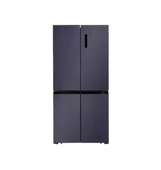 Холодильник LEX LCD450BMID отдельностоящий, двухкамерный, синий