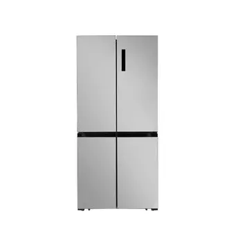 Холодильник LEX LCD450XID отдельностоящий, двухкамерный, сталь, металл