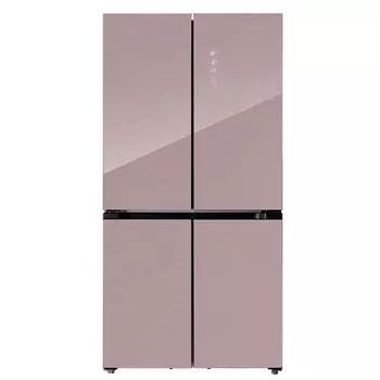 Холодильник LEX LCD505PNGID отдельностоящий, двухкамерный, розовое золото