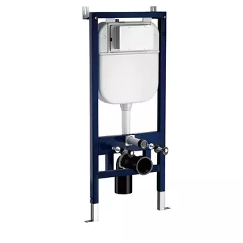 Инсталляция для унитаза Ceruttispa CR558 подвесного, с рамой повышенной коррозионной стойкости