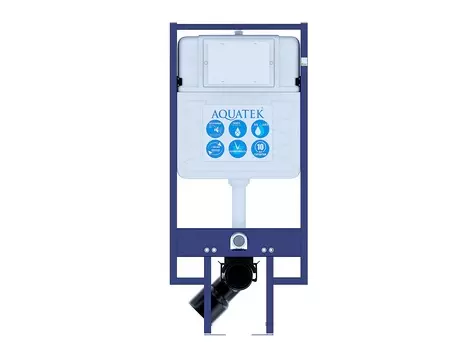 Инсталляция для унитазов Aquatek INS-0000020 с возможностью угловой установки