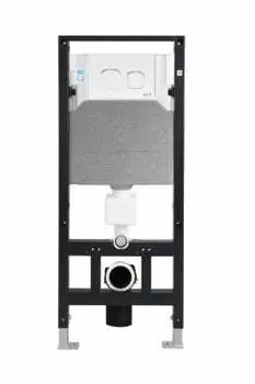 Инсталляция для унитазов WeltWasser WW AMBERG 506 WT с белой кнопкой смыва