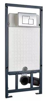 Инсталляция для унитазов WeltWasser WW INS MARBERG 507 SE CR с квадратной кнопкой хром