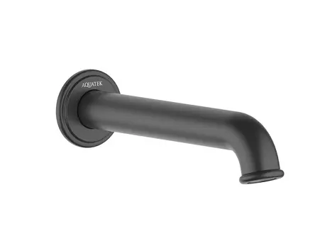 Излив Aquatek Классик AQ1541MB черный матовый