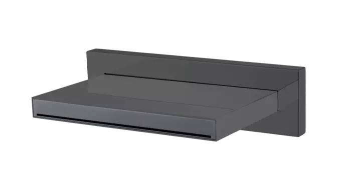 Излив для душа Boheme Zodiac 625/2-SGM графит глянцевый
