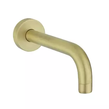 Излив Giulini Futuro F3222-25BROP настенный 250 мм, бронза матовый