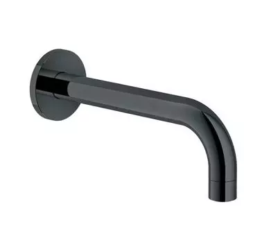 Излив Nobili настенный черный