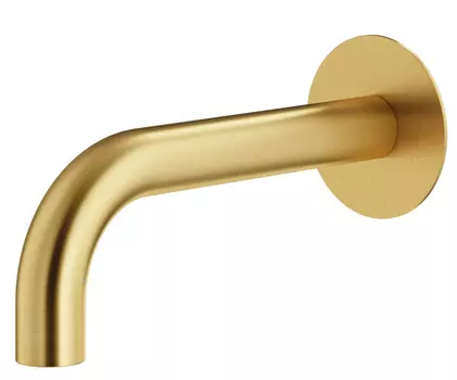 Излив Plumberia Selection SPT0058OB золото брашированное