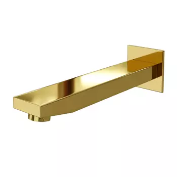 Излив WasserKRAFT A187 для ванны, золото глянцевое