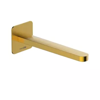 Излив WasserKRAFT Havel A284 для ванны, матовое золото