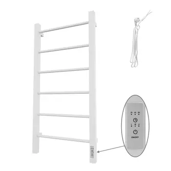 Электрический полотенцесушитель Altasan Каталея СП4080БМ 80x40 см, белый матовый