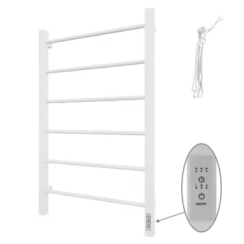 Электрический полотенцесушитель Altasan Каталея СП5080БМ 80x50 см, белый матовый