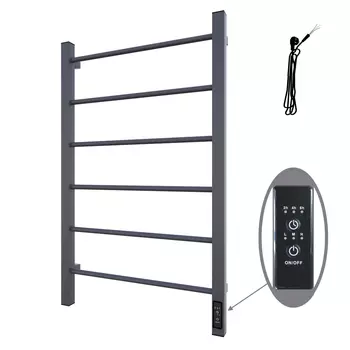 Электрический полотенцесушитель Altasan Каталея СП5080СМ 80x50 см, серый матовый