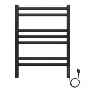 Электрический полотенцесушитель Aquatek Поларис П7, 70х50 см, черный муар