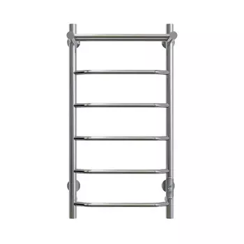 Электрический полотенцесушитель Aringa Киото AR03004CH 80х40 см, 5 секций, с полкой, хром