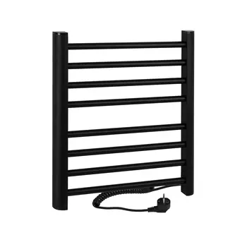 Электрический полотенцесушитель Brimix 08061B 60х50х10 черный лесенка