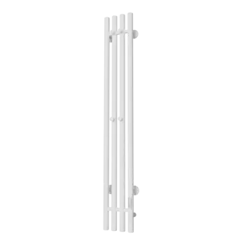 Электрический полотенцесушитель Comfysan Alto EC-4 120х18 см, белый матовый