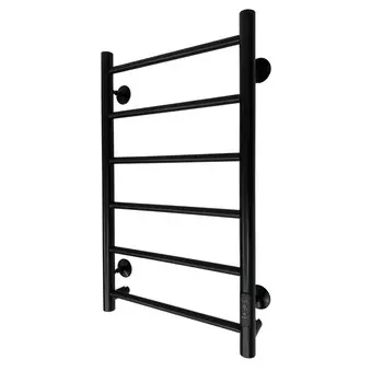 Электрический полотенцесушитель Comfysan Аврора EC-6 70x40 черный матовый