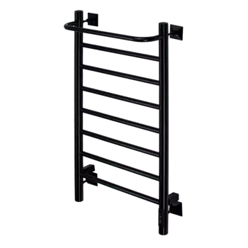 Электрический полотенцесушитель Comfysan Capri EC-8 80х40 см, черный матовый