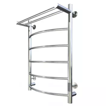 Электрический полотенцесушитель Comfysan Classic EC-8 80х50 см, с полкой, хром