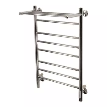 Электрический полотенцесушитель Comfysan Luce EC-8 80х50 см, хром, с полкой