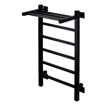 Электрический полотенцесушитель Comfysan Marte-K EC-6 80х40 см, черный матовый