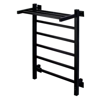 Электрический полотенцесушитель Comfysan Marte-K EC-6 80х50 см, черный матовый