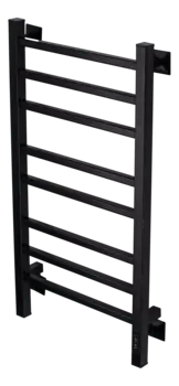 Электрический полотенцесушитель Comfysan Pioli-K EC-8 80х40 см, черный матовый